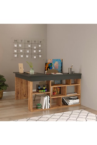 Bureau d'angle - 129 x 72 x 120 cm