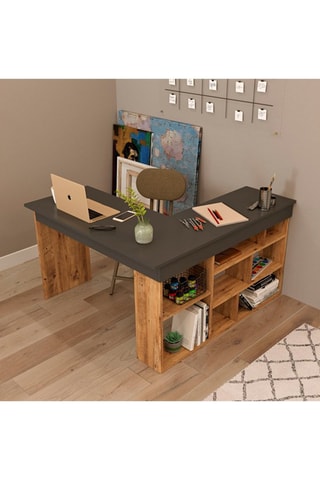 Bureau d'angle - 129 x 72 x 120 cm
