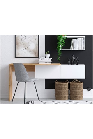 Bureau 2 portes Tiff - 74 x 145 x 45 cm