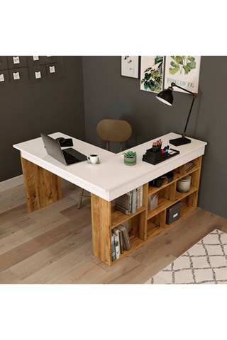 Bureau d'angle - 129 x 72 x 120 cm