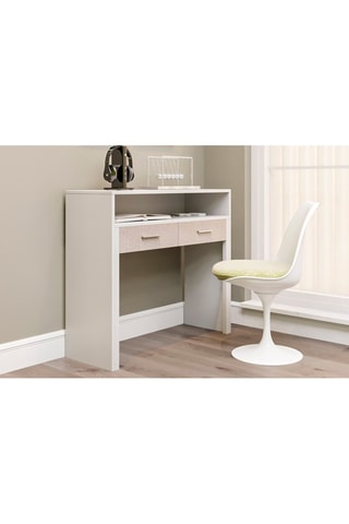 Bureau 2 tiroirs - 99 x 88 x 66 cm