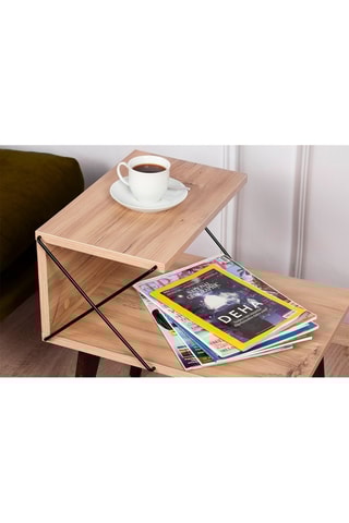 Table de chevet Imitation bois - 50 x 40 x 55 cm