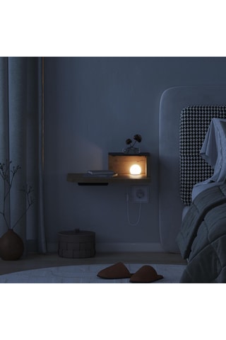 Table de chevet Luno - 16,2 x 40 x 30 cm