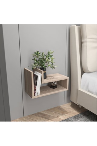 Table de chevet murale Lara - 44,8 x 33,8 x 34,4 cm