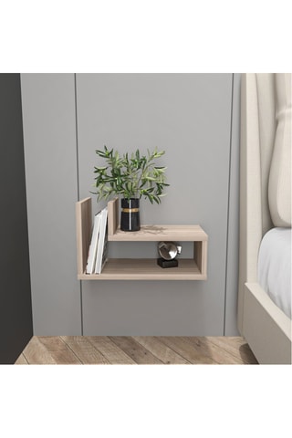 Table de chevet murale Lara - 44,8 x 33,8 x 34,4 cm