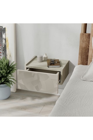 Table de chevet 1 tiroir Onda - 18,5 x 38,4 x 31 cm