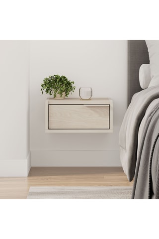 Table de chevet 1 tiroir Eco - 18,5 x 40 x 33 cm