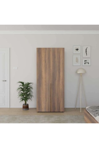 Armoire 2 portes Grd - 90 x 210 x 62 cm