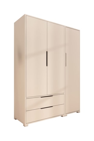 Armoire 3 portes Flora - 137 x 183 x 45 cm