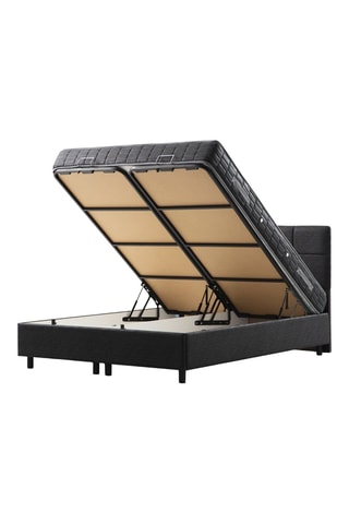 Lit-coffre et tête de lit Vitalia - 140 x 200 cm