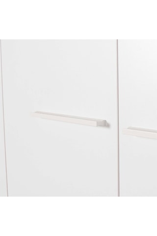 Armoire 6 portes Base - 206 x 224 x 52 cm