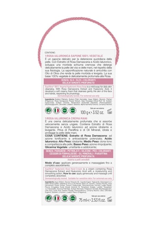 Cofanetto mani Rosa Ialuronica - 2 prodotti