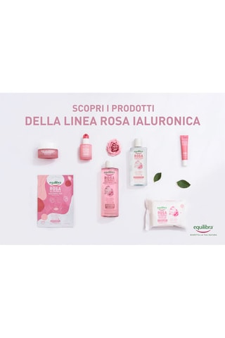 2 x maschera in tessuto idratante Rosa Ialuronica