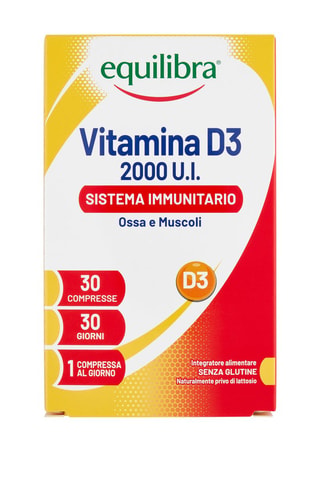 Vitamina D3 Equilibra - 2 x 30 compresse - 2 cure da 30 giorni