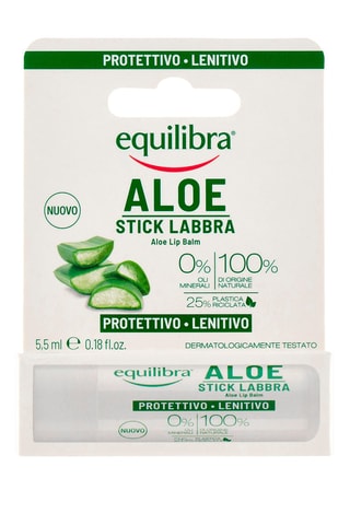 2 x stick labbra Equilibra Aloe - 2 x 5,5 ml