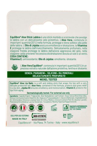2 x stick labbra Equilibra Aloe - 2 x 5,5 ml