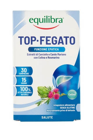 Top Fegato Equilibra - 2 x 30 compresse - 2 cure da 15 giorni