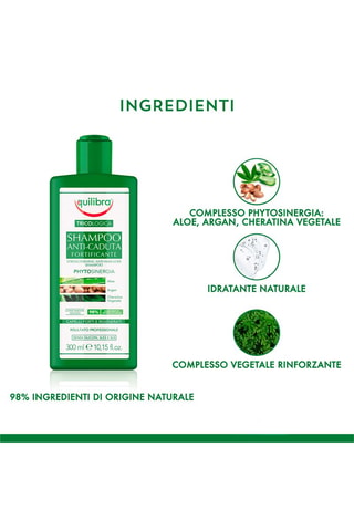 2 x Equilibra Tricologica Shampoo Anti-Caduta Fortificante - 2 x 300 ml