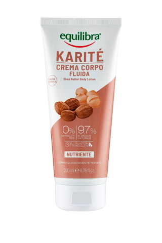 2 x crema fluida corpo Equilibra Karité - 2 x 200 ml