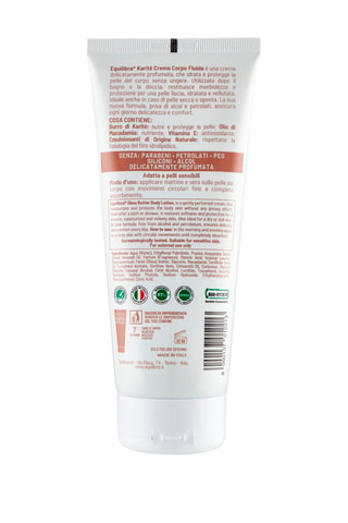 2 x crema fluida corpo Equilibra Karité - 2 x 200 ml