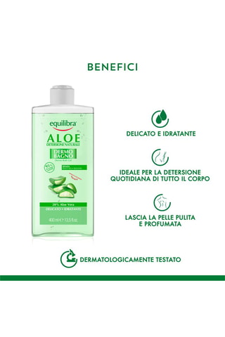 2 x Aloe Dermo-Bagno Equilibra - 2 x 400 ml