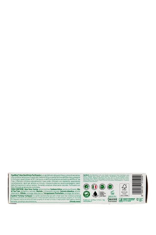 2 x dentifricio purificante Equilibra Carbone attivo - 2 x 75 ml