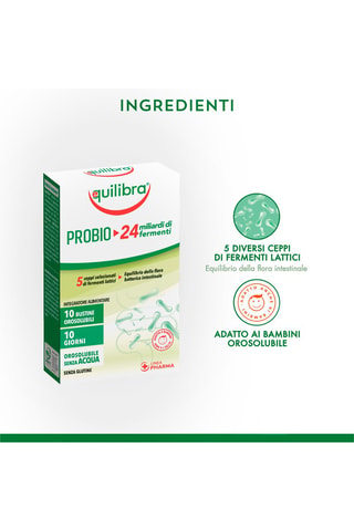 Probio 24 Miliardi Equilibra - 2 x 10 bustine - 2 cure da 10 giorni