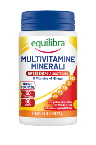 Equilibra multivitamine e minerali - 2 x 60 compresse