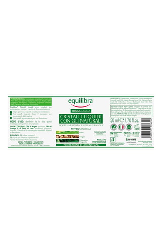 2 x Equilibra Tricologica Cristalli Liquidi con Oli Naturali - 2 x 50 ml