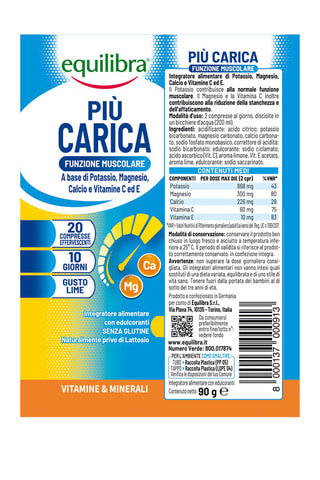 Più Carica Equilibra - 2 x 20 compresse