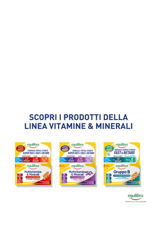 Multivitamine & Minerali Equilibra - 2 x 30 compresse - 2 cure da 30 giorni