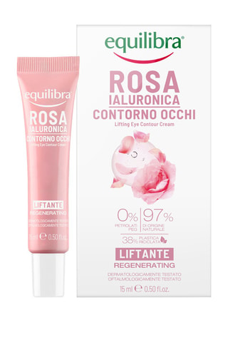 2 x tubetto contorno occhi liftante Equilibra alla rosa - 2 x 15 ml