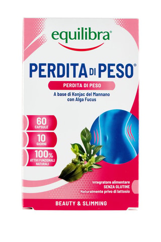 Perdita di Peso Equilibra - 2 x 60 capsule - 2 cure da 10 giorni