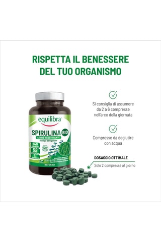 Spirulina - 240 compresse