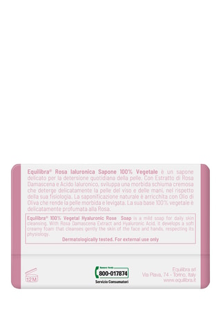 2 x sapone solido Rosa Ialuronica - 2 x 100 g