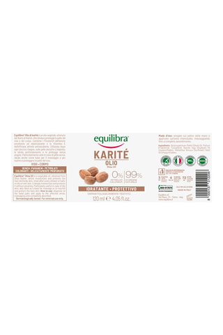 2 x olio Equilibra Karité - 2 x 120 ml