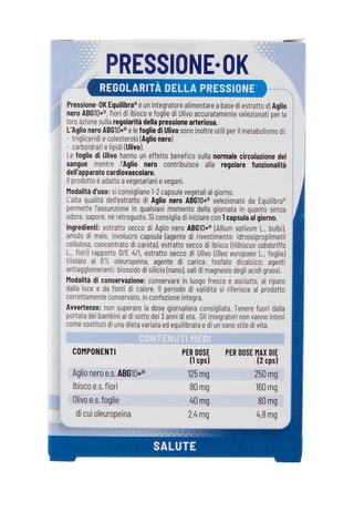 Pressione OK Equilibra - 2 x 40 capsule - 2 cure da 20 giorni
