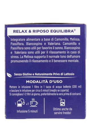 Tisana Relax e Riposo Equilibra - 2 x 15 filtri