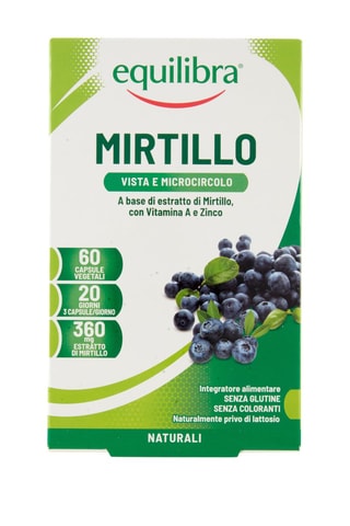Mirtillo Equilibra - 2 x 60 capsule - 2 cure da 20 giorni