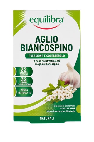 Aglio Biancospino Equilibra - 2 x 32 perle - 2 cure da 32 giorni