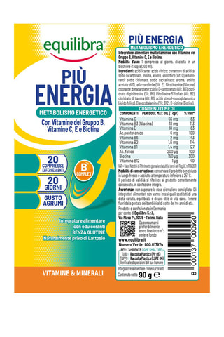 Più Energia Equilibra - 2 x 20 compresse