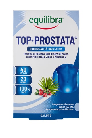Top Prostata Equilibra - 2 x 40 capsule - 2 cure da 20 giorni