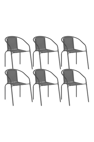 6 sillas Delma - 77 x 62 x 54 cm