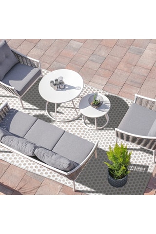Tapis d'extérieur - 160 x 240 cm - Beige