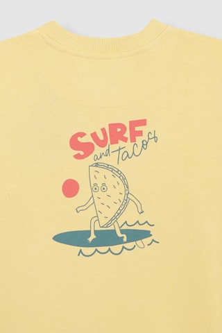 Fleece Sweater - Geel