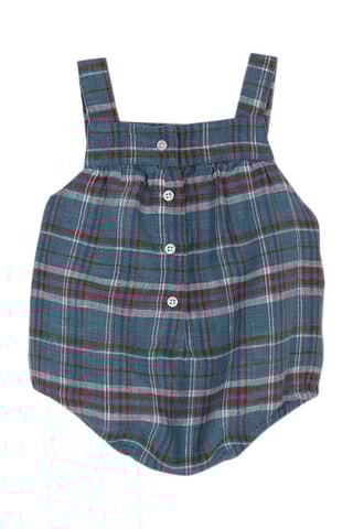 Linnen Rompertje - Blauw