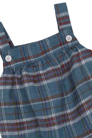 Linnen Rompertje - Blauw