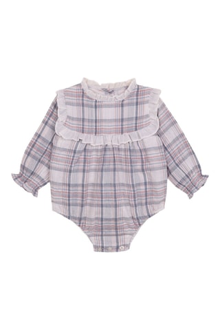 Rompertje - Wit en paars