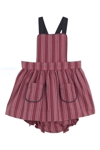 Tuinjurk en Bloomer - Paars