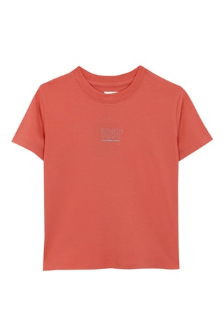 T-shirt - Koraalrood